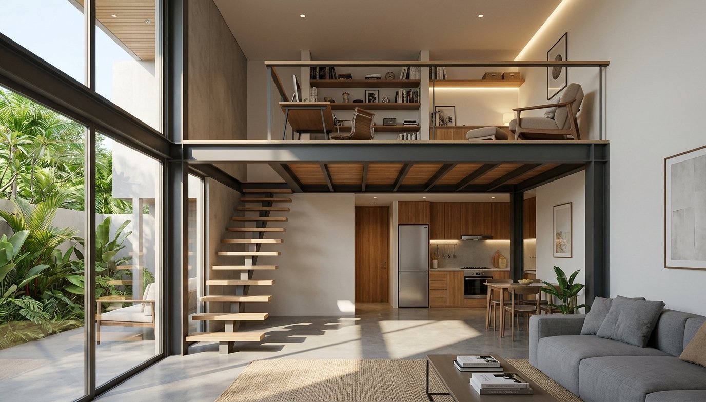 5 Ide Desain Ruang Mezzanine Rumah Minimalis dan Estimasi Biayanya