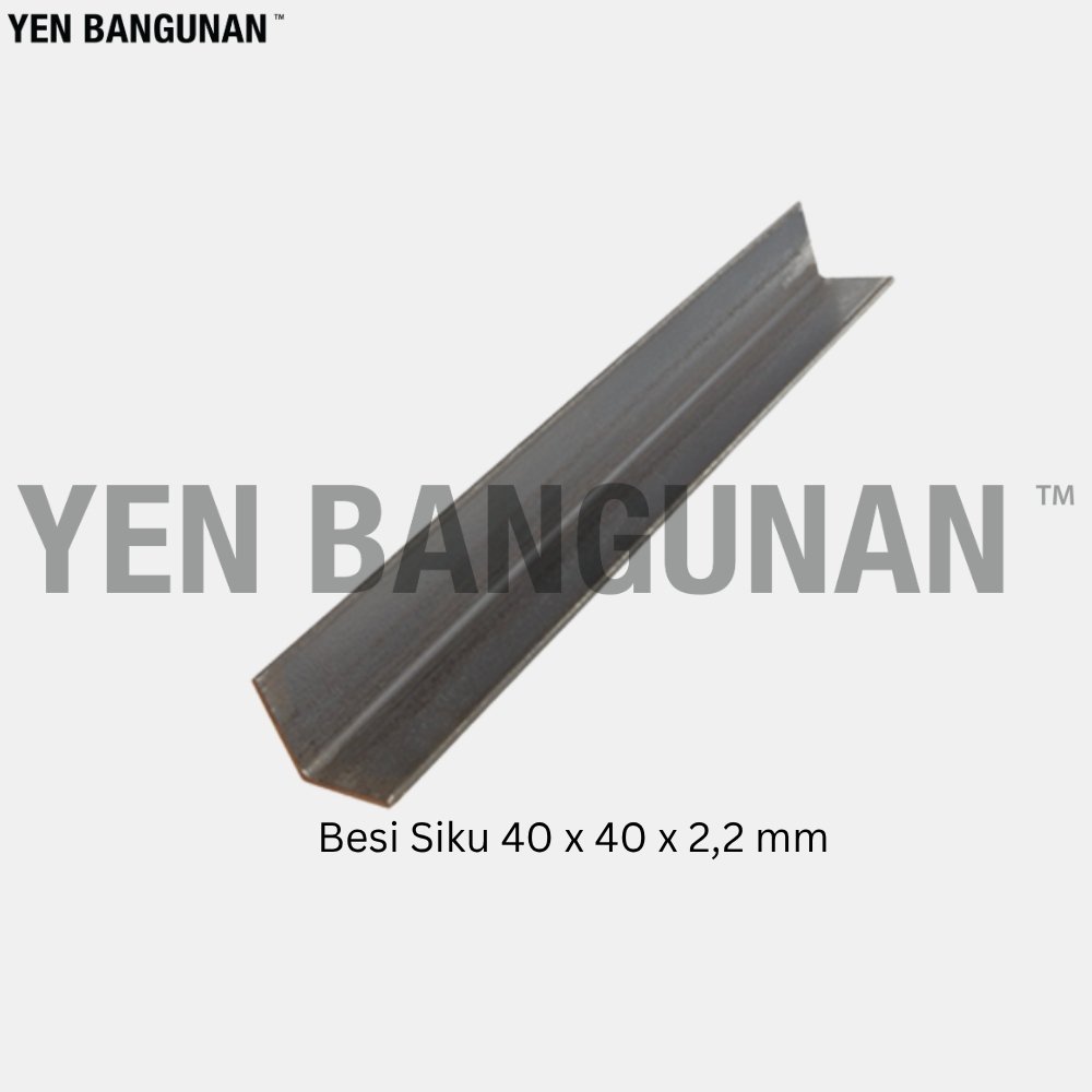 Besi Siku 40 x 40 x 2,2 mm