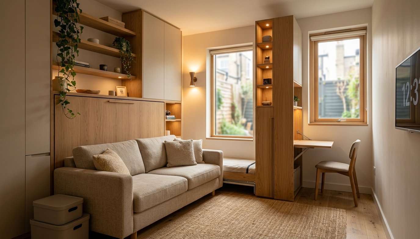 5 Inspirasi Smart Storage dan Furnitur Multifungsi untuk Ruang Lahan Sempit