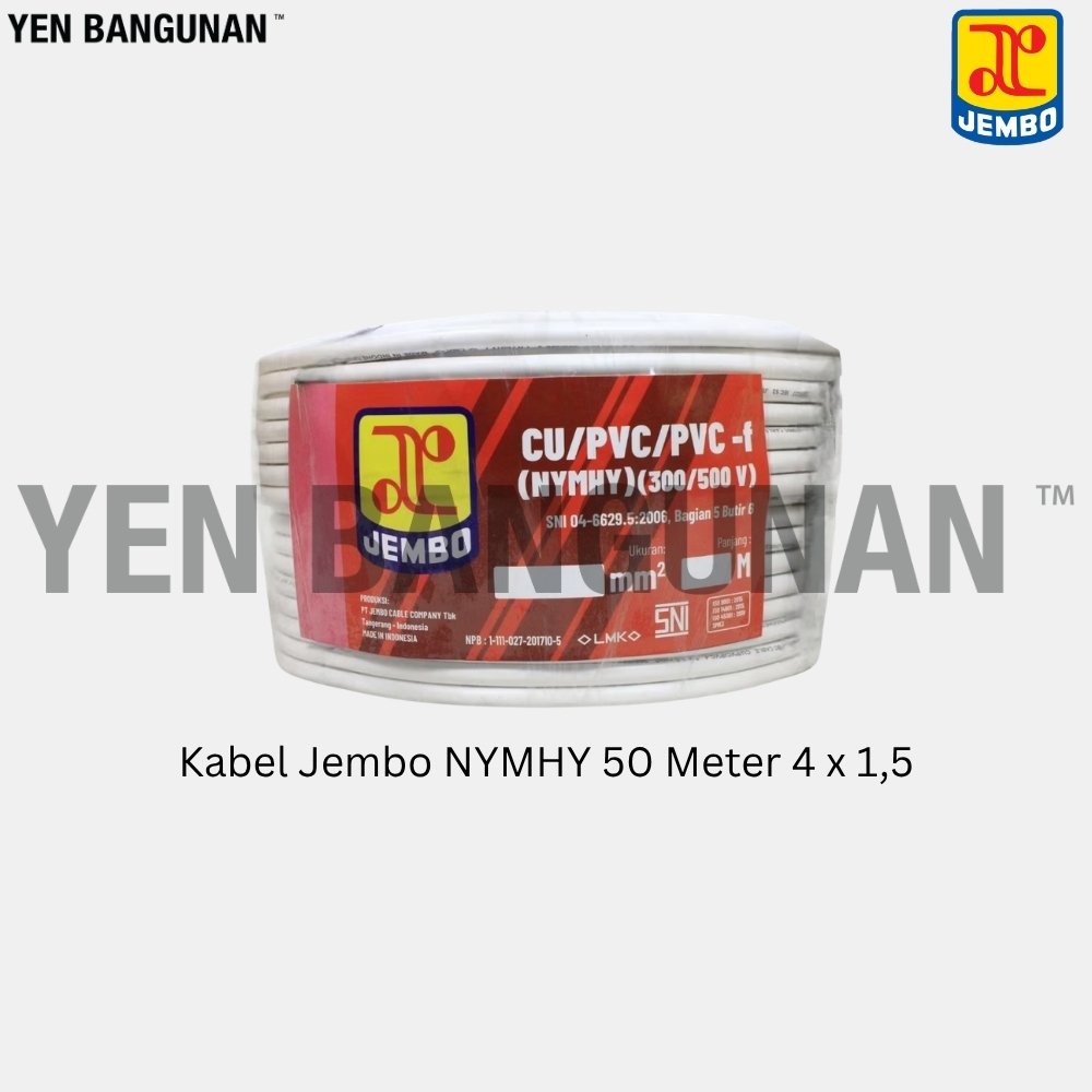 Kabel Jembo NYMHY 50 Meter 4 x 1,5