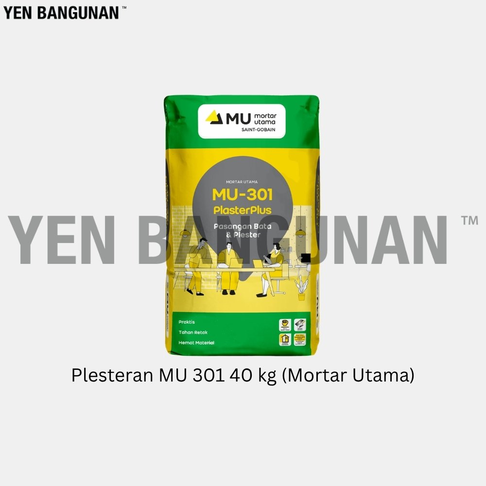 Plesteran MU 301 40 kg (Mortar Utama)
