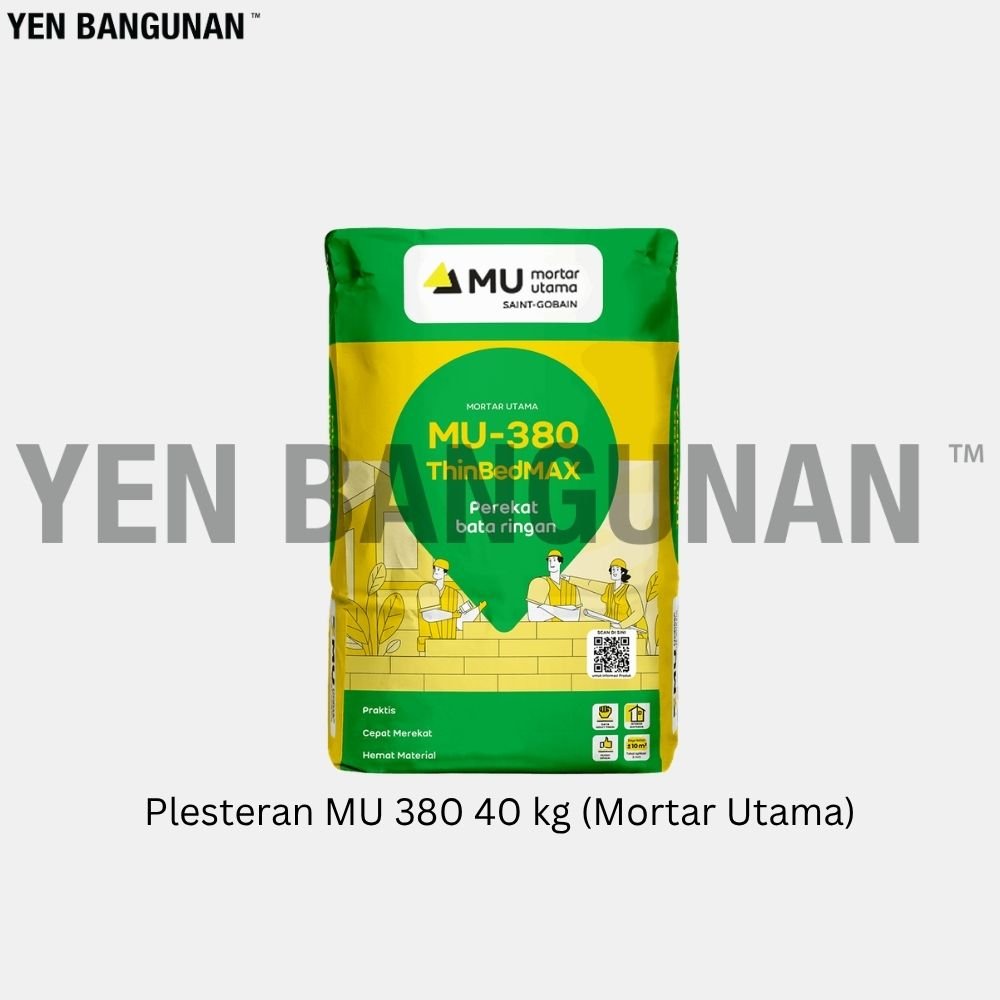 Plesteran MU 380 40 kg (Mortar Utama)
