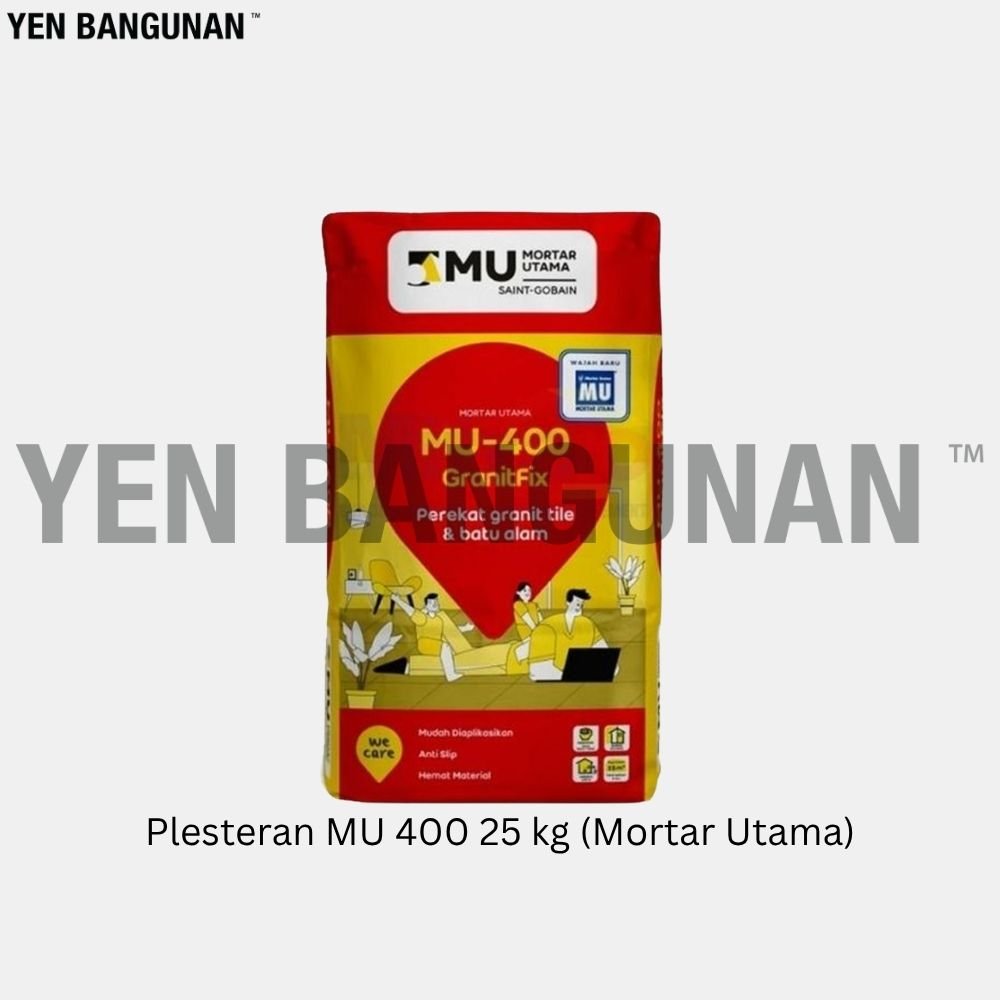 Plesteran MU 400 25 kg (Mortar Utama)