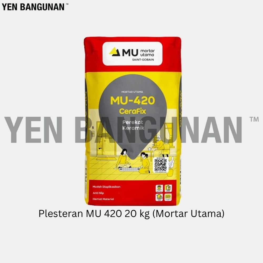 Plesteran MU 420 20 kg (Mortar Utama)