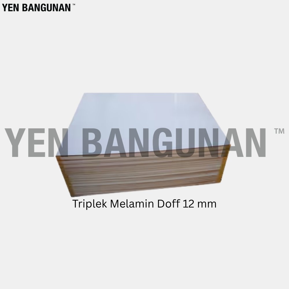 Triplek Melamin Doff 12 mm