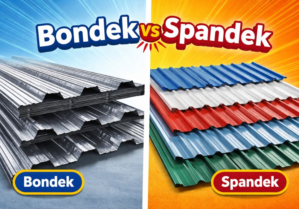 Bondek vs Spandek: Perbedaan Fungsi, Kelebihan, dan Mana yang Lebih&nbsp;Tepat?