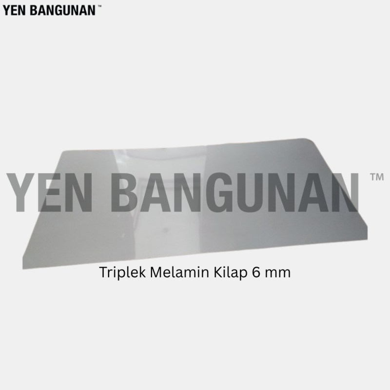 Triplek Melamin Kilap 6&nbsp;mm